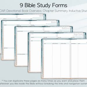 Digital ASV Journaling Bible With Index Tabs Beach Goodnotes Xodo