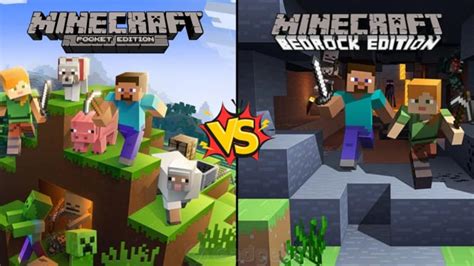 Perbedaan Minecraft Bedrock Edition Dan Minecraft Pocket Edition Mana