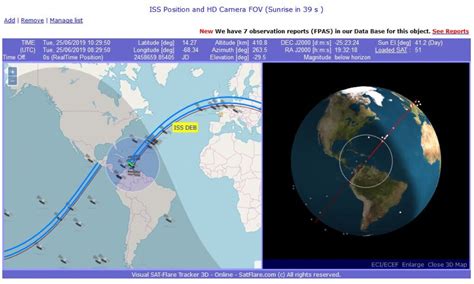 Sites Web Pour Visualiser Les Satellites En Temps R El