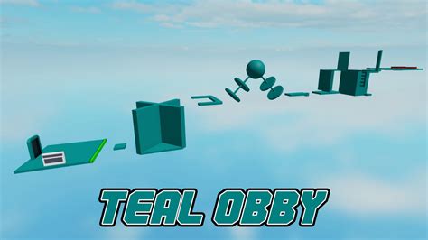 Colored Obby 9 Teal Obby Showcase YouTube