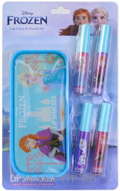 Lip Smacker Frozen Balm 4x6g Makeup Bag Комплект балсами за устни