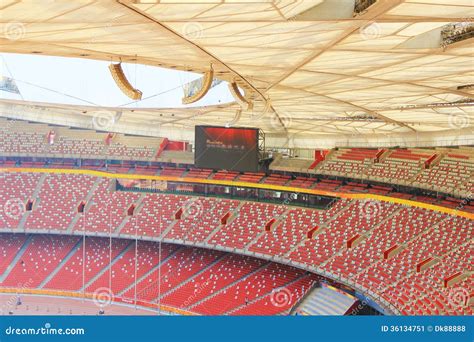 Beijing National Olympic Stadium/Bird S Nest Editorial Photo - Image of ...