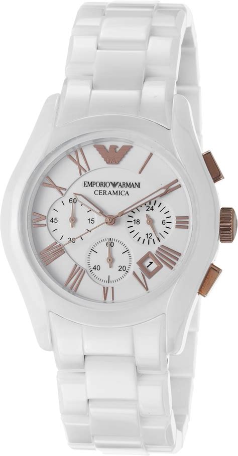 Amazon Emporio Armani Women S AR1416 Ceramic White Ceramic