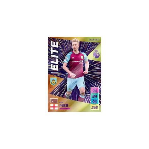 Comprar Online Ben Mee Elite Panini Adrenalyn Xl Premier League