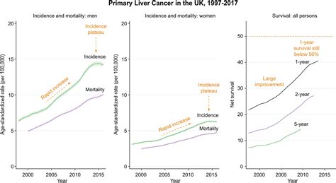 Primary Liver Cancer In The Uk Incidence Incidence Based Mortality And Survival By Subtype