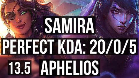 Samira Nautilus Vs Aphelios Thresh Adc Penta Legendary