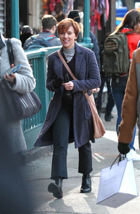 Scarlett Johansson: Filming new film in NY -01 | GotCeleb