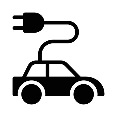 Electric Car Icon Stock Vector Image By Arcady 61014375