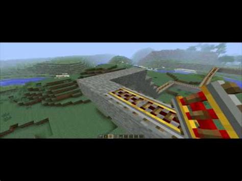 Minecraft Achterbahn Bauen YouTube