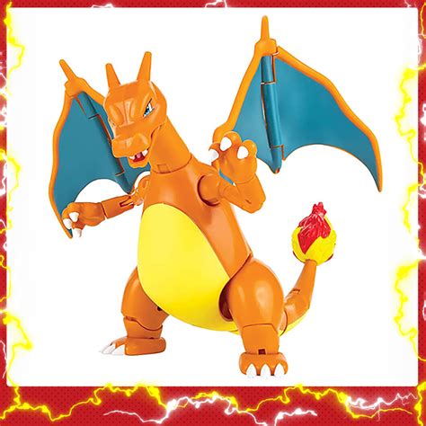 Boneco Charizard - Boneco Pokémon Charizard Articulado de 15 cm - Sunny Select
