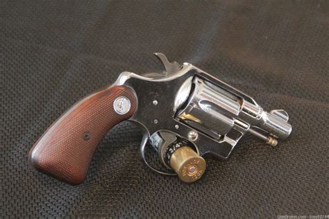 Colt Cobra First Issue Nickel Finish 1960 38 SPECIAL Revolvers At