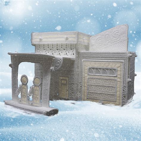 ED – 12900CD – Freestanding Gas Station – Winter Village – OESD – My ...