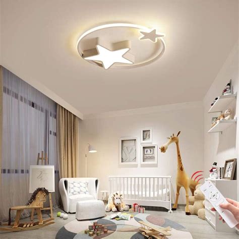 Wjll Plafonnier Lampe Led Lampe De Plafond Enfants Jardin D Enfants