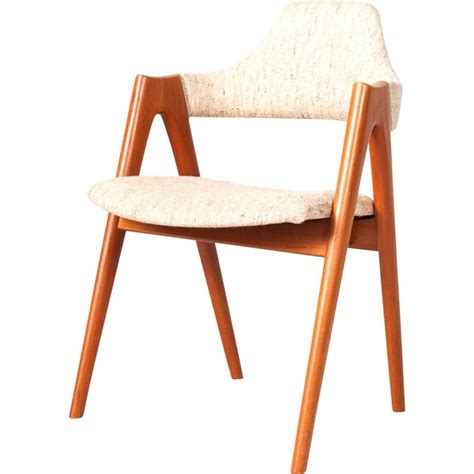 Sva M Bler Compass Chair In Teak And Beige Fabric Kai Kristiansen