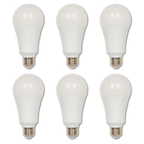 Westinghouse 150 Watt Equivalent Omni A21 Led Light Bulb Bright White 6 Pack 5159020 The