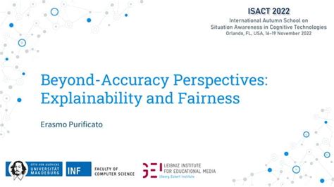 Beyond Accuracy Perspectives Explainability And Fairness Ppt