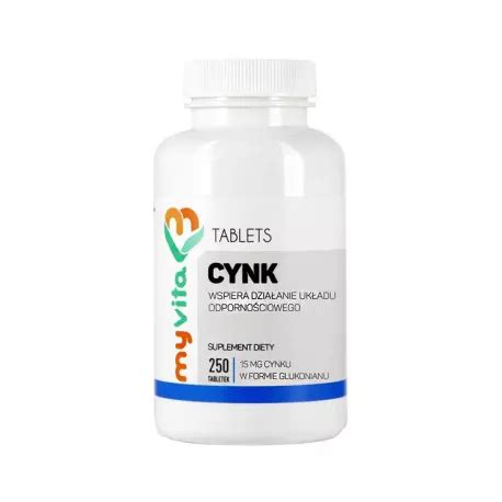 CYNK Glukonian 15 Mg 250 Tab MyVita Sklep Internetowy Enaturalnie Pl