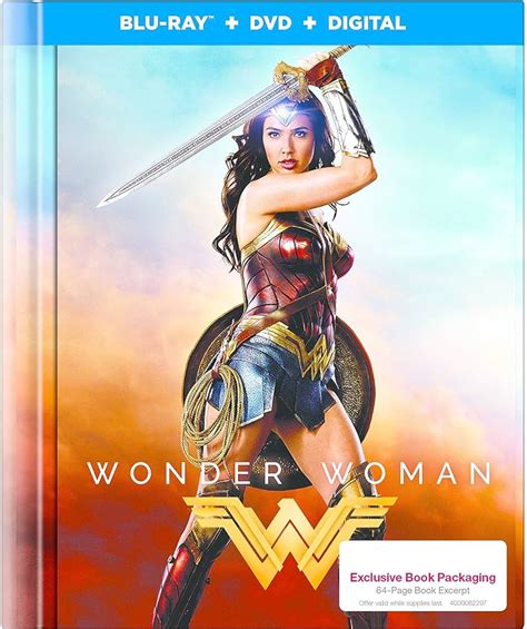 Wonder Woman Blu Ray Dvd Walmart Exclusive