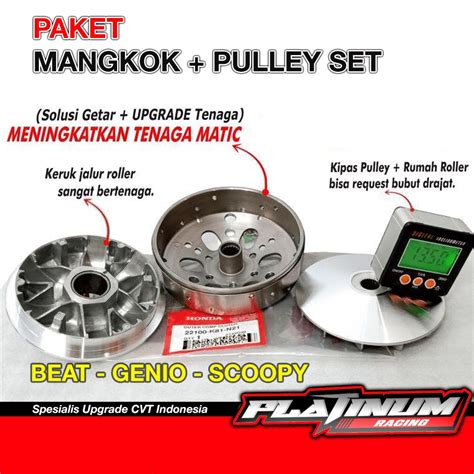 Jual RUMAH ROLLER CUSTOM BUBUT BEAT FI SCOOPY FI ESP PULLEY BUBUT