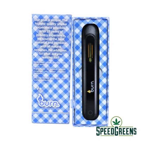 Burn Disposable Weed Vaporizer Speed Greens