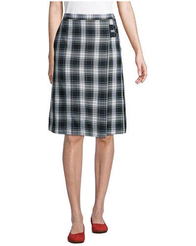 Knee Length Plaid Skirts For Women Up To 81 Off Lyst