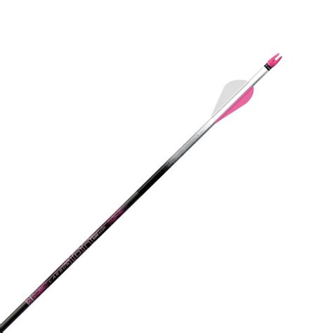 Half Dozen Carbon Ion Pink Easton Arrows 500 And 600