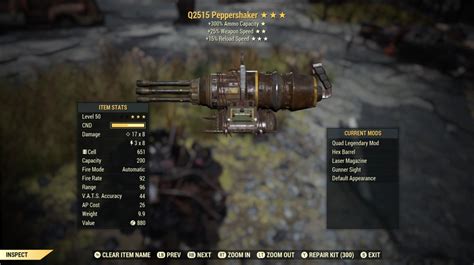 Build How To Bloodied Overeater Power Armor With Heavy Weapons 50 Cal