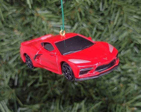 Chevy Corvette Ornament 2020 Stingray Christmas Tree Decoration For Car