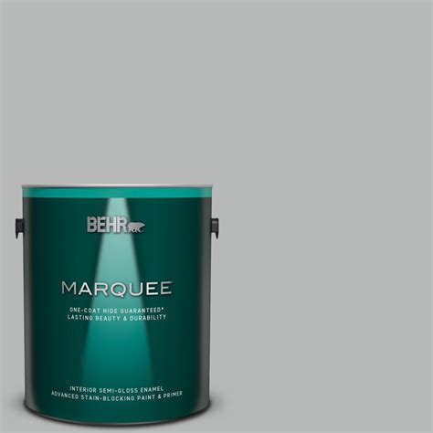 Behr Marquee Gal N Lunar Surface One Coat Hide Semi Gloss