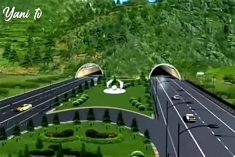 Mega Proyek Jalan Tol Terowongan Menakjubkan Melintasi Pegunungan Di