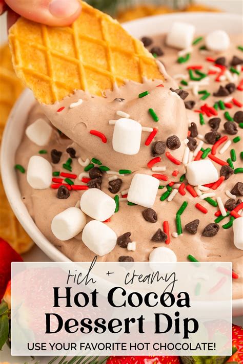Hot Cocoa Dip 40 Aprons