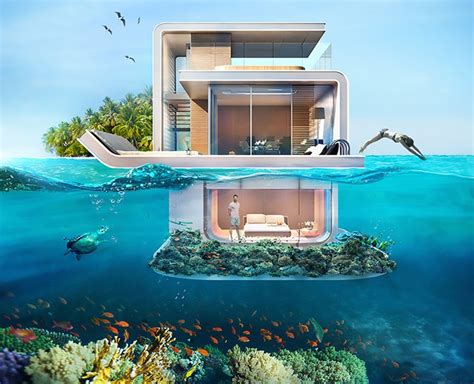 Breathtaking Underwater Villas Let You Sleep With The Fishes In Dubai