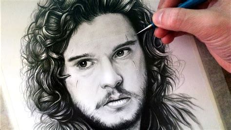 Jon Snow Drawing