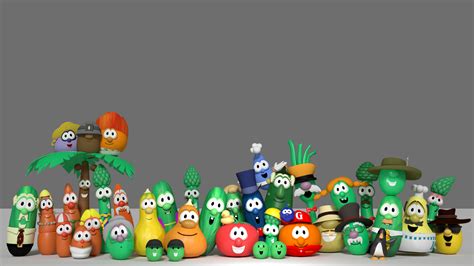 VeggieTales Models Blender Pack (DOWNLOAD) by JaniceEmmonsFan1990 on ...