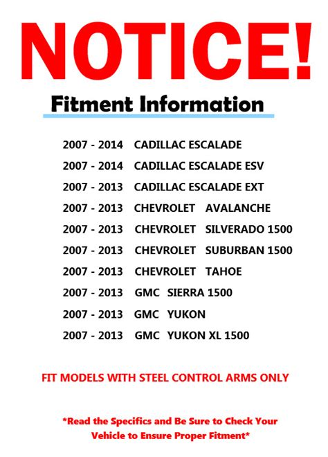 Pc Front Upper Control Arms Tie Rods For Chevy Tahoe Gmc Sierra