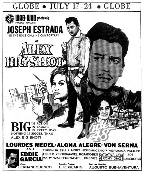 Video 48: THE SIXTIES # 1081: JOSEPH ESTRADA (IN THE TITLE ROLE), LOURDES MEDEL, ALONA ALEGRE ...