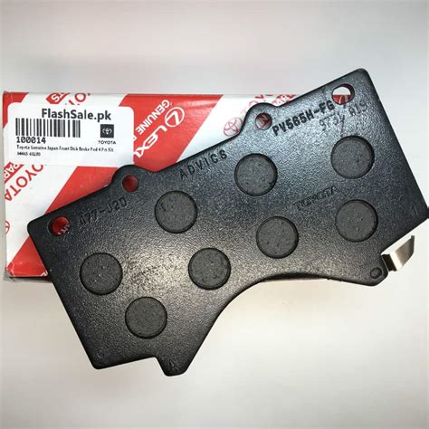 Toyota Genuine Japan Front Disk Brake Pad 4 Pcs Kit 04465 60280