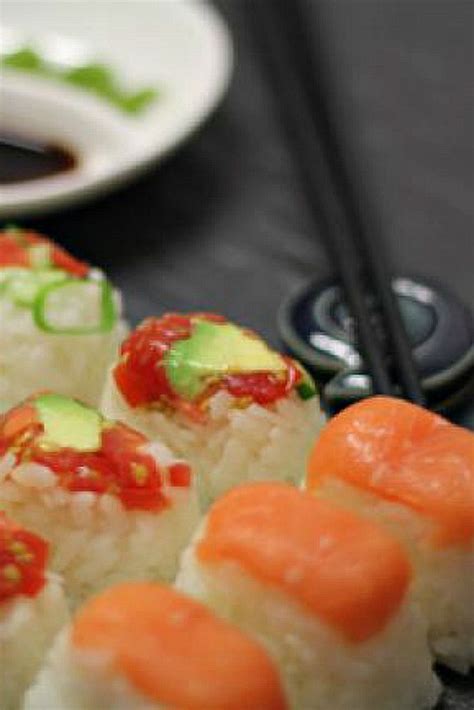 Ice Cube Sushi Recipe Sushi Recipes Homemade Easy Sushi Homemade