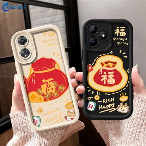 Infinix Hot I Smart Hot I Play Note G Hot Play Red Lucky Bag Case