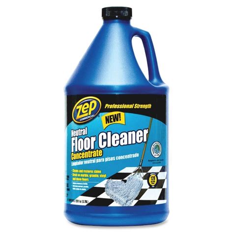 Zep Concentrated Neutral Floor Cleaner Liquid Solution 128 Fl Oz 4