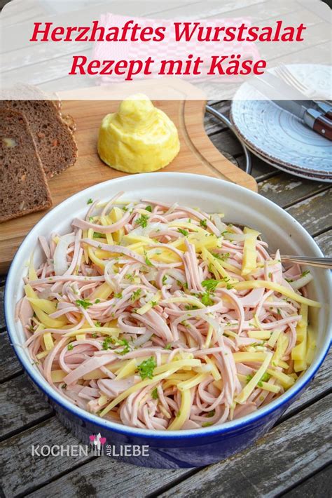 Wurstsalat mit käse schnell lecker Artofit