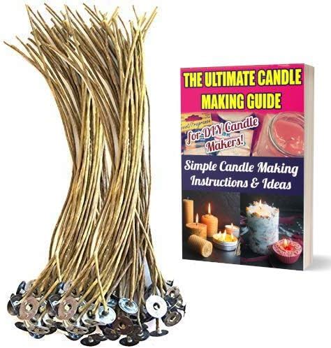 Amazon Cozyours 8 Inch Organic Hemp Candle Wicks 100 Pcs