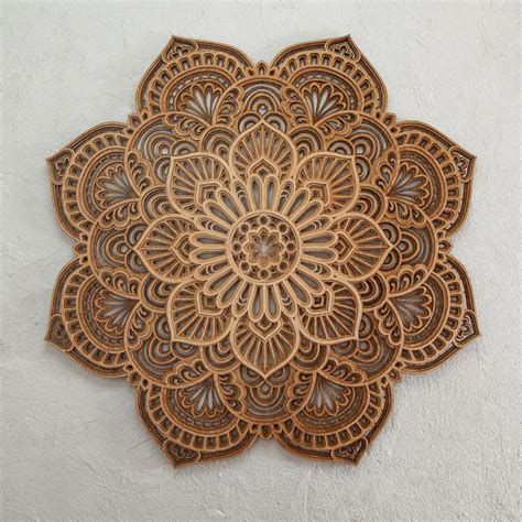 Mandala Shop Carved Wood Wall Art Etsy Etsy Wall Art