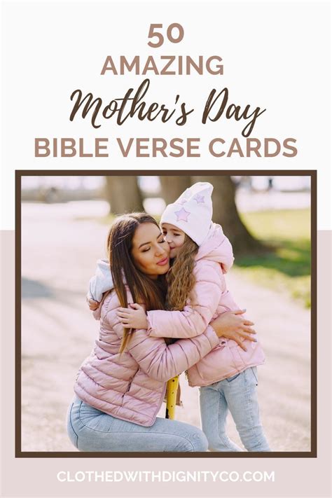 50 amazing mother s day bible verse cards – Artofit