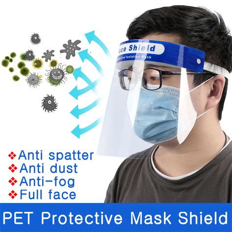 Full Face Mask Shield Anti Fog Safety Dust Proof High Efficiency