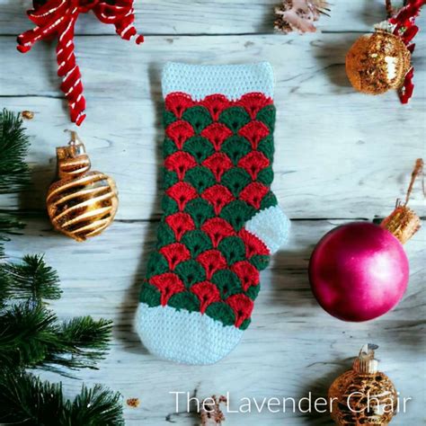 Shelbys Stocking Crochet Pattern The Lavender Chair