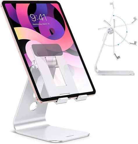 Omoton Suporte De Tablet Ajust Vel Para Mesa Bra Os Mais Longos