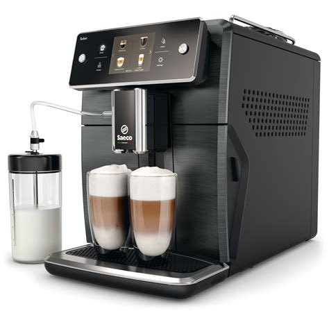 Saeco SM7684/04 Xelsis Super-Automatic Espresso Machine - Titanium-花瓣网