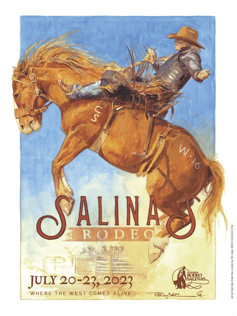 California Rodeo Salinas Debuts 2023 Commemorative Poster - California ...