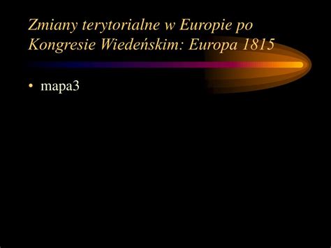 PPT Europa po Kongresie Wiedeńskim Lata 1815 1848 PowerPoint